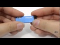 Накопичувач Silicon Power 16GB USB Touch 835 Blue SP016GBUF2835V1B - видео