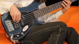 Video thumbnail for Schecter Diamond-P Custom-5 (Jaryn Janek) by Music City CZ