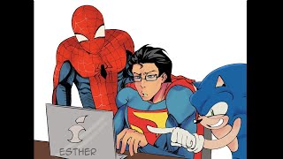 Superman sends a Special Text to Lex Luthor- Comic Dub *REUPLOAD*