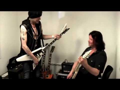 Michael Schenker jamming with John Norum