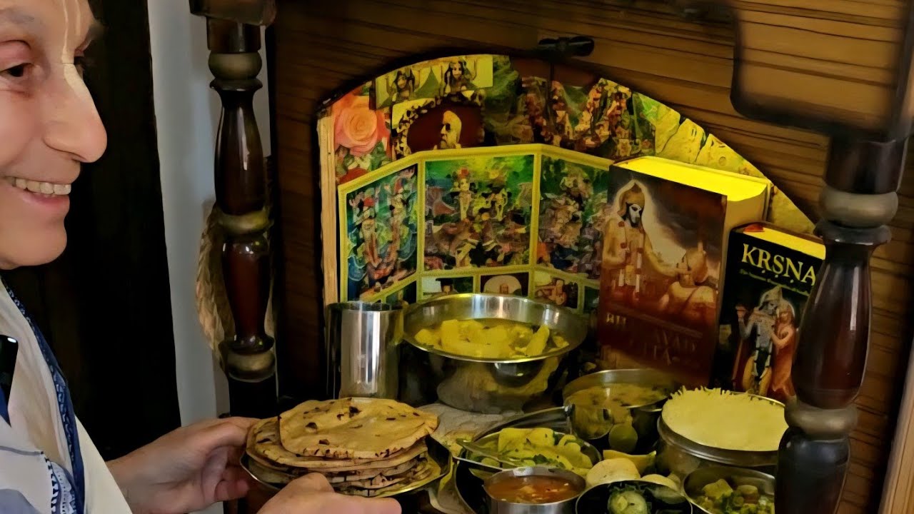 How to cook lunch for Srila Prabhupada with HG Daivisakti Mataji (special 3-tiered cooker edition)