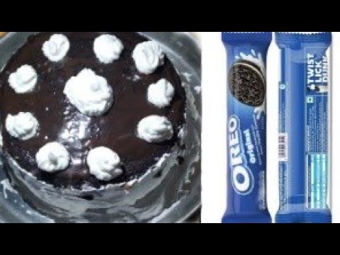 Oreo biscuit se ghar per banaye tasty Birthday Cake || Virender chef || Birthday Cake ||