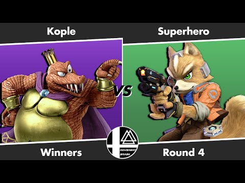 Movement Smash # 99: Kople (King K. Rool, Jigglypuff) vs Superhero (Fox, Pyra/Mythra)