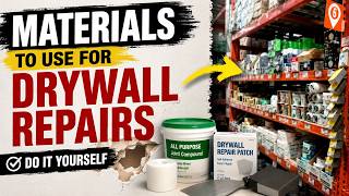 Drywall Repair Materials Explained! Professional Tools, Muds, Tape & Texture for DIY Beginners