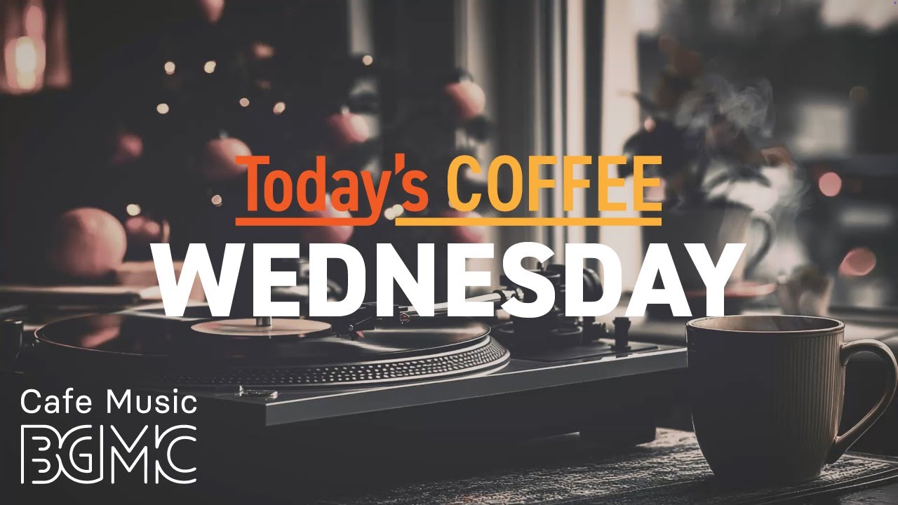 WEDNESDAY JAZZ: Elegant Winter Cafe 🌙 Smooth Jazz for Relaxing & Deep Sleep