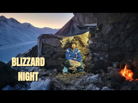 I Survived a Blizzard Night Alone (No Tent, No Help)