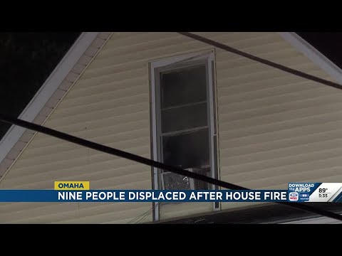 House fire in Omaha’s Little Italy displaces nine