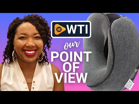Neck Pillows for Travel - Airplane Pillow – Memory Foam for Kids & Adults – Travel Neck Pillow & Airplane Travel Essentials for Sleeping Support On Flight Or Car (Graphite Grey) - WTI product video review