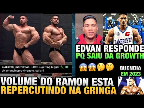 RAMON GIGANTE BUGANDO A MÍDIA INTERNACIONAL - EDVAN FALA SOBRE SAÍDA DA GROWTH - BUENDIA EM 2023
