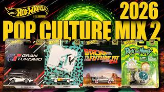 Unboxing 2026 Hot Wheels POP CULTURE Mix 2!
