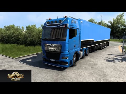 ETS2 1.47 | Pro Mods 2.65 | Exeter(GB) To Cardiff(GB) | MAN TGX GX Gameplay