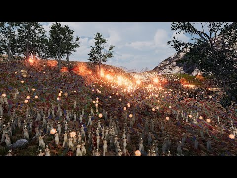 14,000 Queen Cleopatra's vs 3 Million Medieval Troops Ultimate Epic Battle Simulator 2