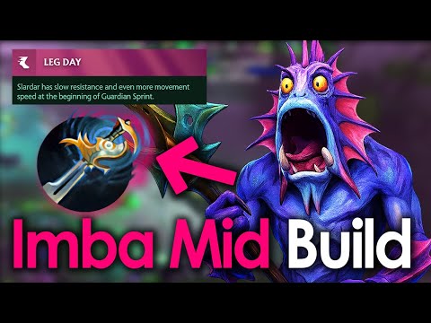 How To Play Slardar Mid With Echo Sabre — Immortal Imba Mid Build (Patch 7.39d)