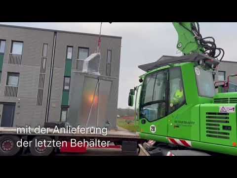 Unterflurcontainer im Quartier Hermann-Klingenberg-Ring