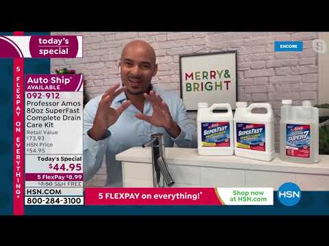 HSN | Keep It Clean featuring Professor Amos 12.22.2020 - 02 AM