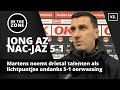 Martens noemt drie talenten als lichtpuntjes ondanks 5-1 oorwassing