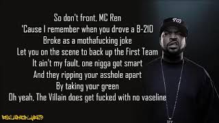 Ice Cube - No Vaseline (Lyrics)