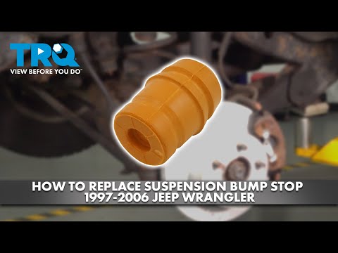 How to Replace Suspension Bump Stops 1997-2006 Jeep Wrangler