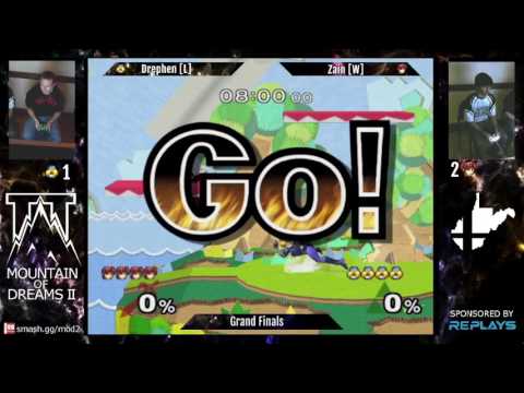 Mountain of Dreams 2 - Zain (Marth) vs. Drephen (Sheik) - Grand Finals Set 1