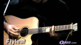 Q102 Flyleaf - Justice and Mercy (acoustic performance)