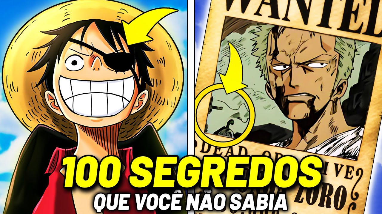 100 NOVOS SEGREDOS DE ONE PIECE QUE VOCÊ NÃO SABIA! (Curiosidades)