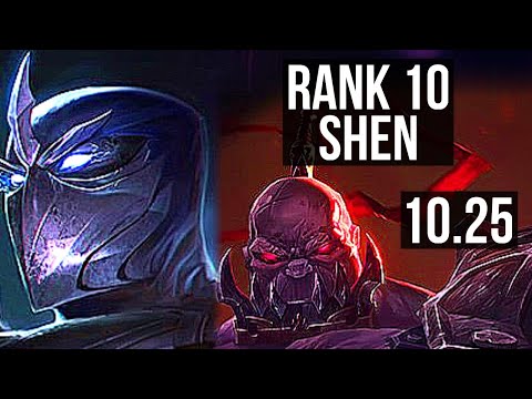 SHEN vs SION (TOP) | 6/3/16, Rank 10 Shen | EUW Challenger | v10.25