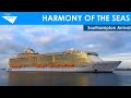 HARMONY OF THE SEAS Maiden Arrival In Southampton (17/05/2016)