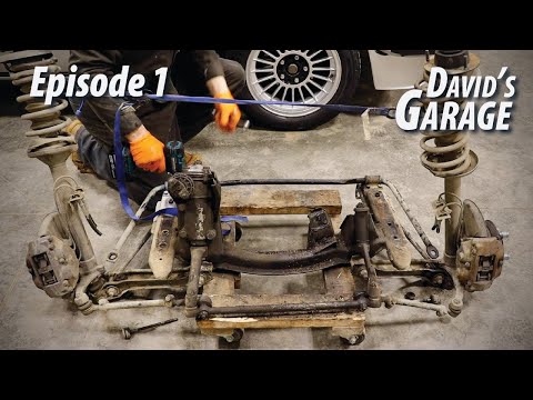 1976 BMW 2002 Overhaul Episode 1 Front suspension