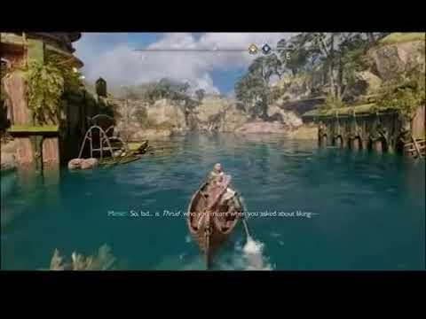 God of war ragnarok | Mimir asks Atreus if he likes thrud