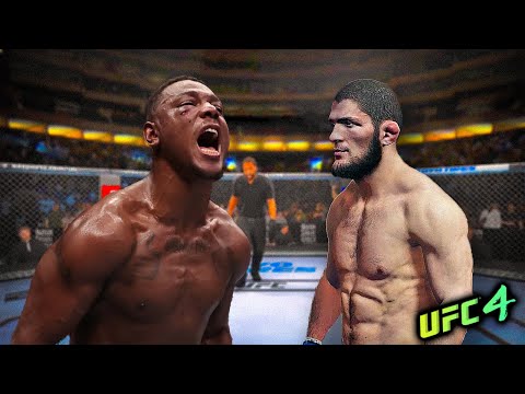 Khabib Nurmagomedov vs. Jamahal Hill (EA sports UFC 4)