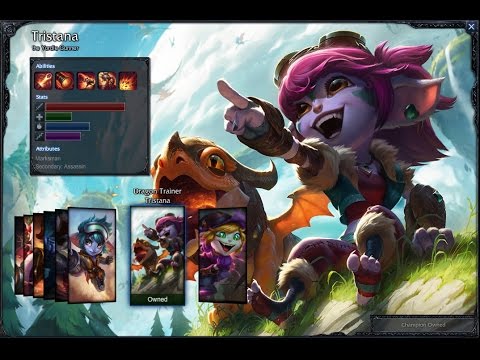 Dragon Trainer Tristana Skin Spotlight Gameplay 1080p HD League Of Legends