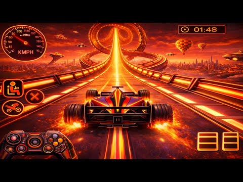 Formula Car Mega Ramp Impossible Driver - Mega Ramp Car Stunt Master Simulator - Android Gameplay