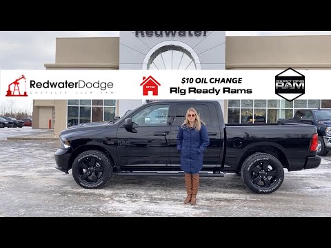 NEW 2021 Ram 1500 Classic Express Crew Cab 4x4 Night Edition - Stock # MR13034 | Redwater Dodge
