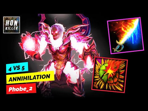 HoN Corrupted Disciple DAWNBRINGER with HELLFLOWER