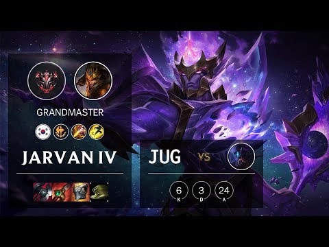 Jarvan IV Jungle vs Rek'Sai - KR Grandmaster Patch 10.11