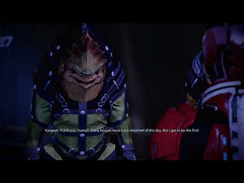 Mass Effect 2 Legendary Edition This Krogan Really Likes Fish