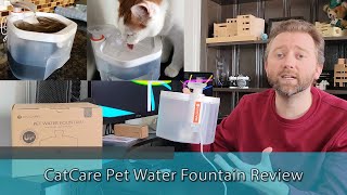 BEST PET FOUNTAIN ON THE MARKET??? - CatCare Pet Water Fount