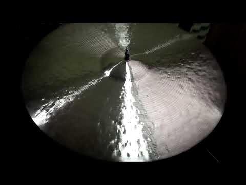 22 Sledged Rustico Ride, 2267g - Handcrafted cymbals by Craig Lauritsen