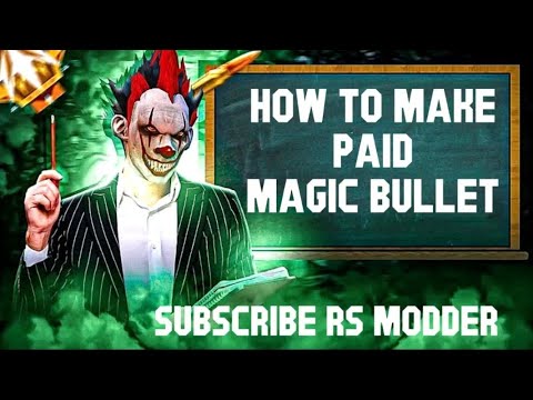 HOW TO MAKE PAID MAGIC BULLET IN CACHE FILE BY HEX EDITOR OB50 NEW CODE
