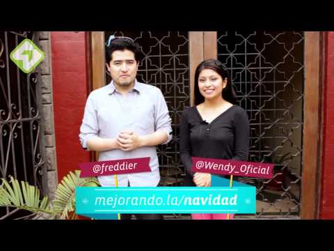 Wendy Sulca tiene un mensaje de navidad para @mejorandola