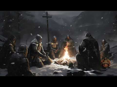 Gregorian Chants 432Hz  -  Campfire ambience