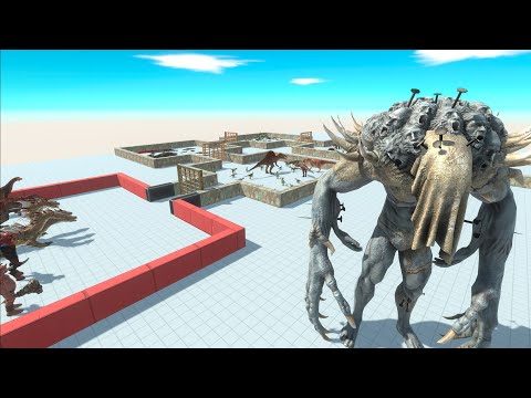 ⚡ Magic Scourge vs All Faction BOSS Challenge - 🦖 Animal Revolt Battle Simulator 🦕