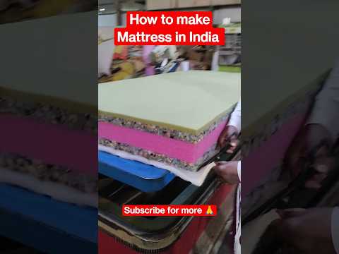 How to Make Mattress in India | गद्दे कैसे बनाये |  Biggest Manufacturer of mattresses in india |