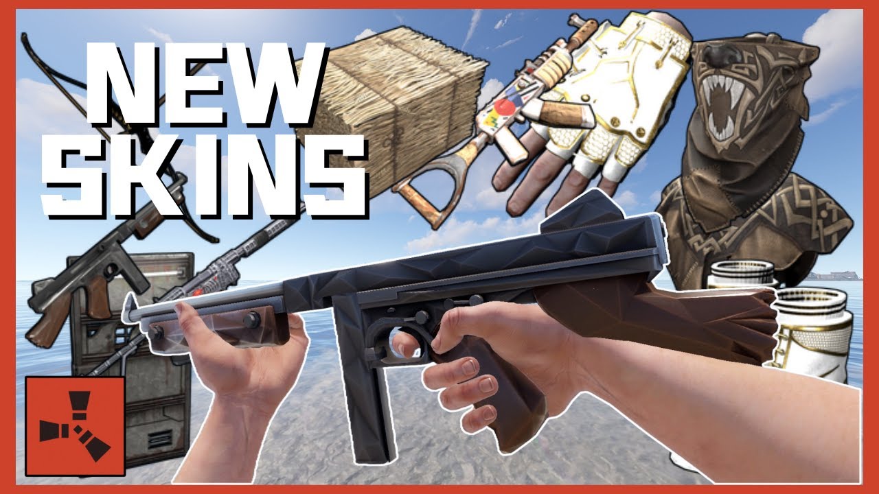 Rust Skins New skins for a week in November｜Suprematism AR,Lowpoly Thompson,Thundergold