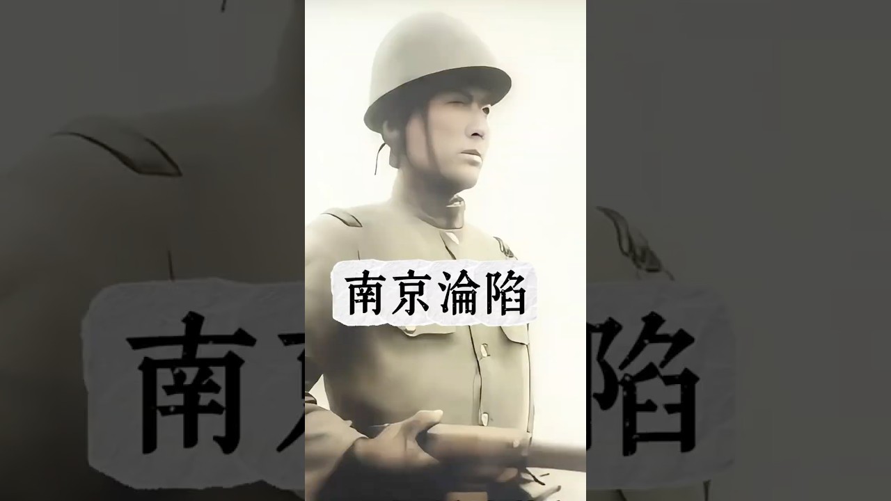 1938年南京淪陷！1938年“新年南京”日本鏡頭下的南京元旦：笑容背後，30萬亡魂在哭泣 #穿越歷史 #抗日戰爭 #勿忘國恥#銘記歷史