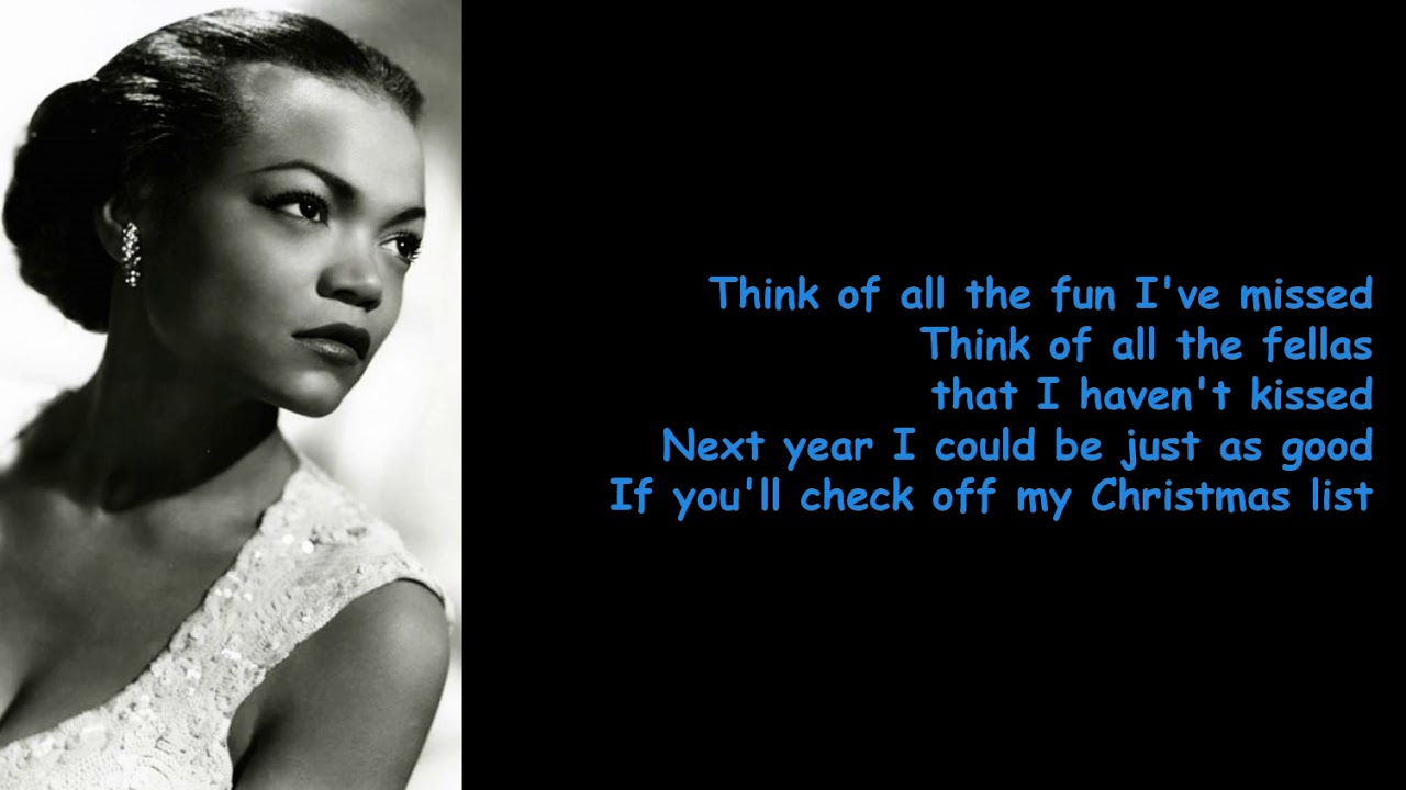 Watch Santa Baby by Eartha Kitt (Lyrics) Now Santa Baby by Eartha Kitt (Lyrics)