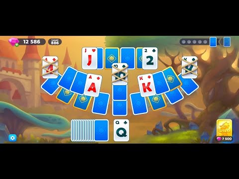 fishdom solitaire level 886 @Fishdom @Fishdomworld @januska9869