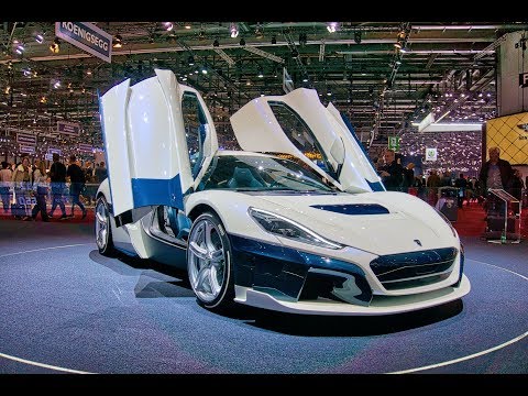 Rimac C Two 1,914 HP BEAST.  From 0 to 60 in 1.85 sec. Electric Hypercar at Geneva Motor Show 2019