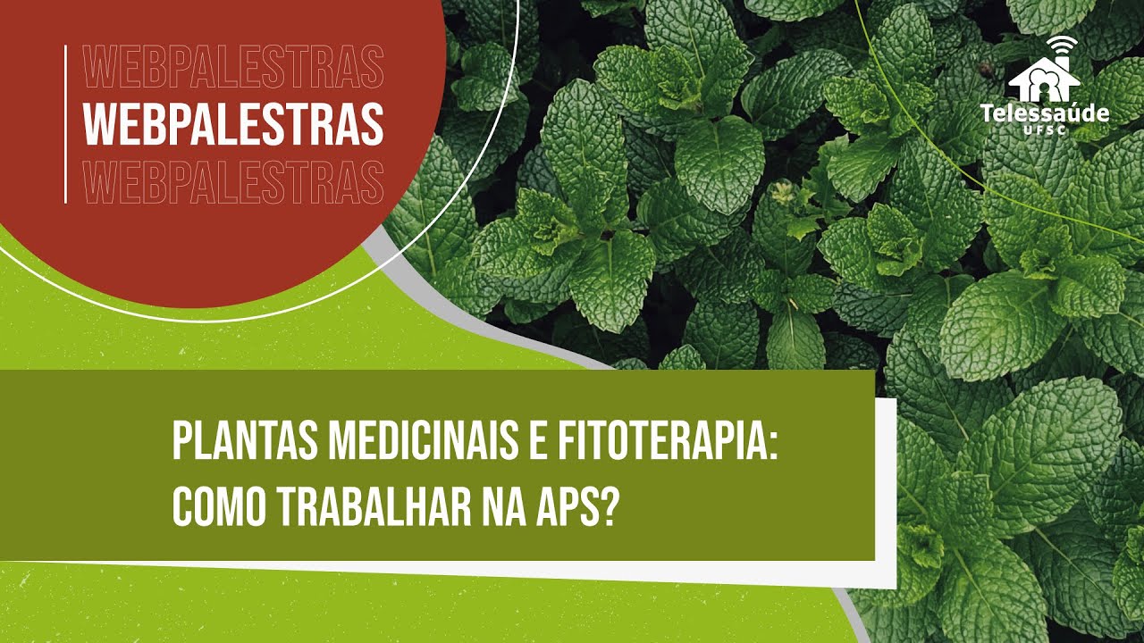 Webpalestra - Plantas medicinais e fitoterapia como trabalhar na APS