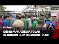 Diwarnai Kericuhan Aksi Demo Mahasiswa Menolak Kenaikan Harga BBM Kabar Pagi TvOne